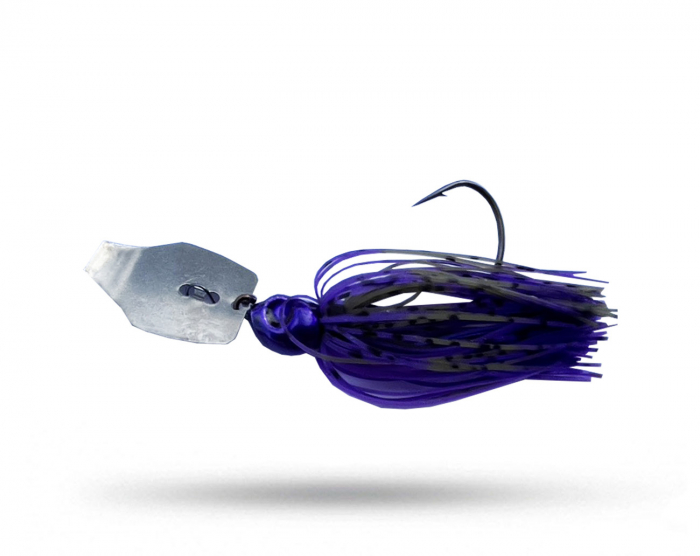 +Man Cave Baits Skinny Chatterbaits 14 gr - Purple Haze i gruppen Fiskedrag / Chatterbaits, Jigs & Bladed Jigs hos Örebro Fiske & Outdoor AB (MCB Chatter 14 gr PurpleH)